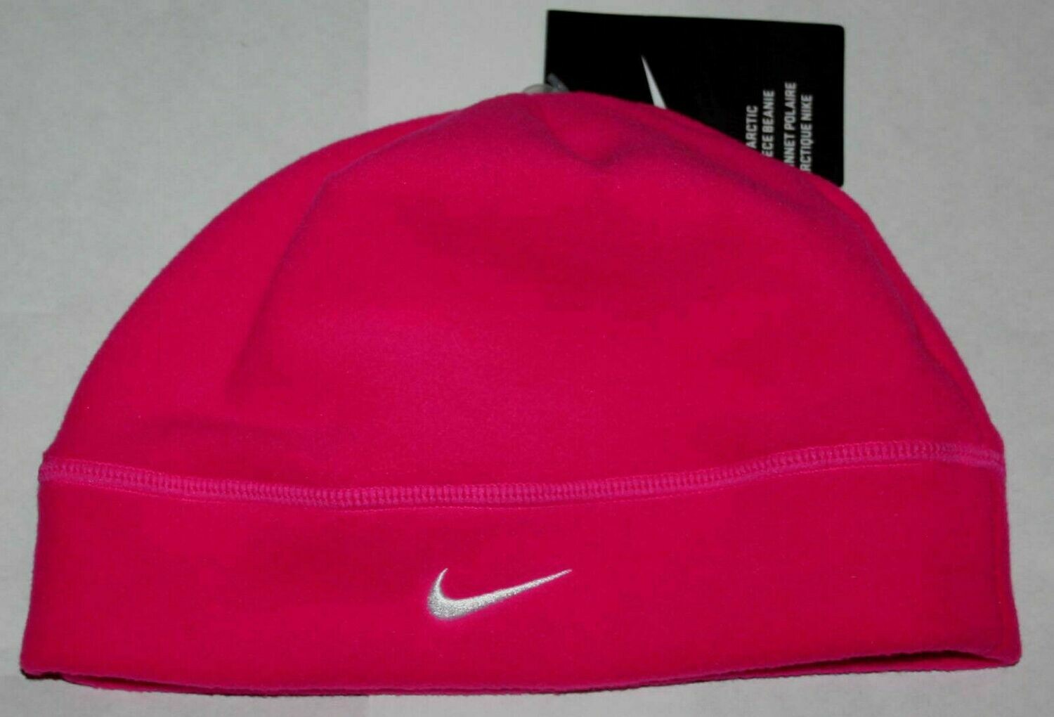 nike pink beanie