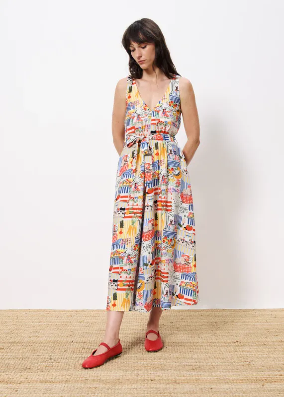 Vestido Achouak Marche Blanc