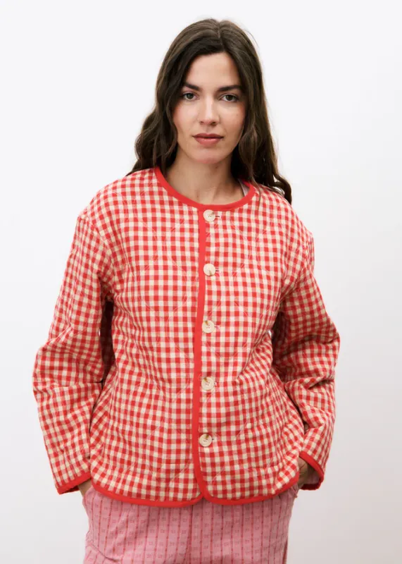 Chaqueta roja Alezia Roja (Reversible)