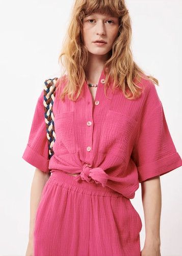 Camisa fucsia Ebene