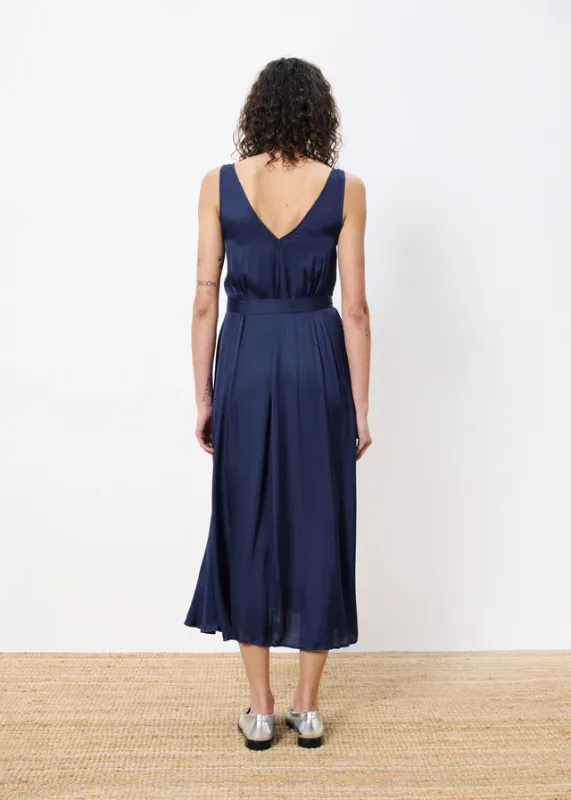 Vestido azul marino de Achouak