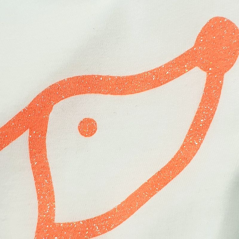 Camiseta logo naranja