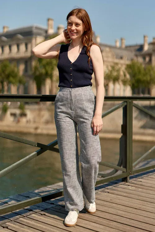 Pantalones de cuadros vichy - Palmo