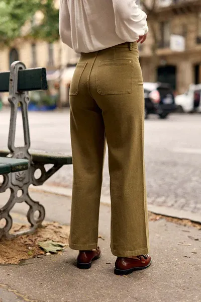 Pantalón Paphos kaki