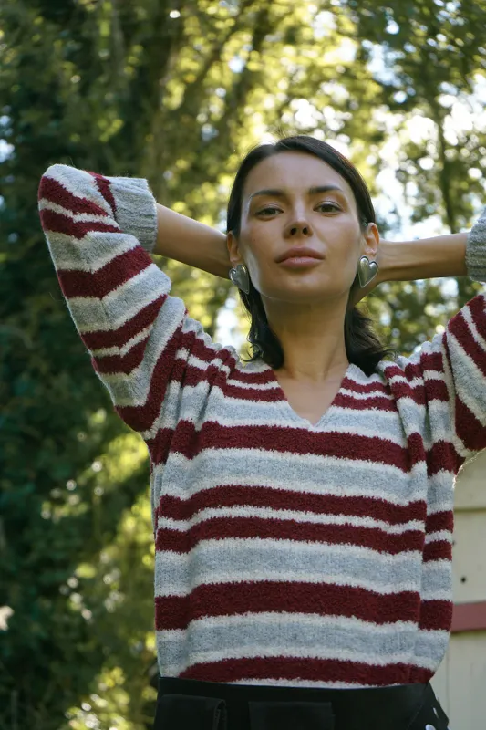 Jersey tricot tricolor