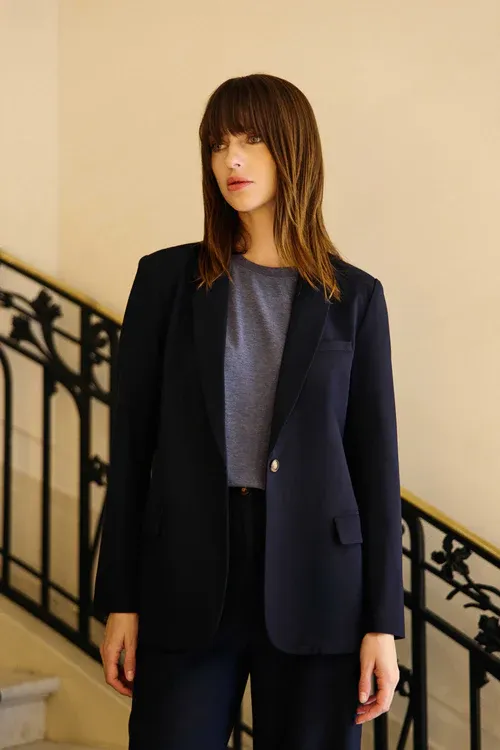 Chaqueta sastre azul marino Vadal