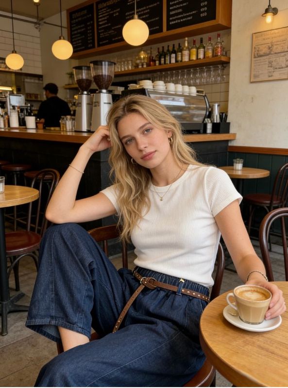 Pantalón Aroma azul