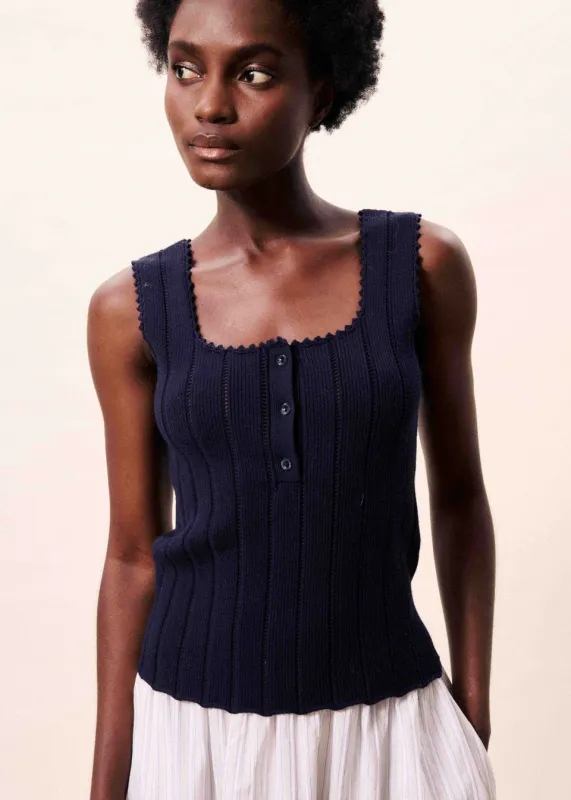 Top Navy BLue
