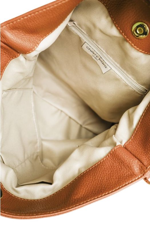Bolso de ante y piel
