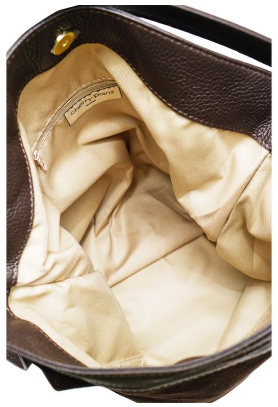 Bolso de ante y piel