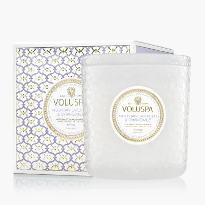 Bougie de Luxe Mountain Lavender &amp; Chamomile