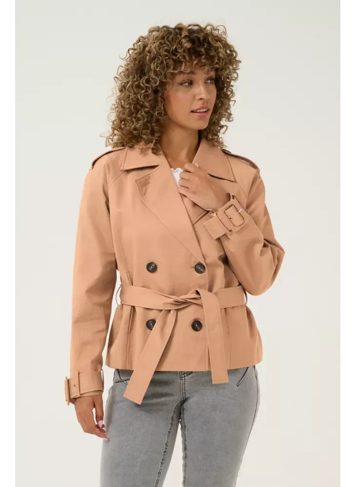 CRRea Crop Trenchcoat