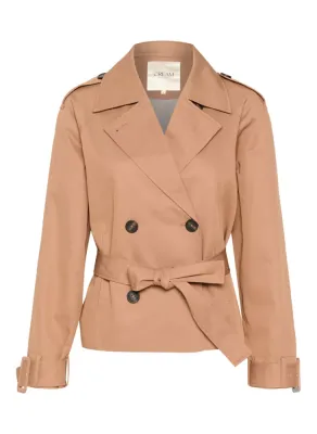 CRRea Crop Trenchcoat