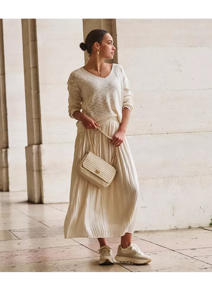 Skirt Plissé Changeant