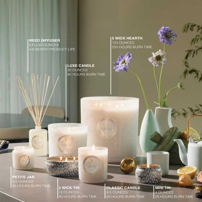 5-Wick Heart Candle - Wildflowers
