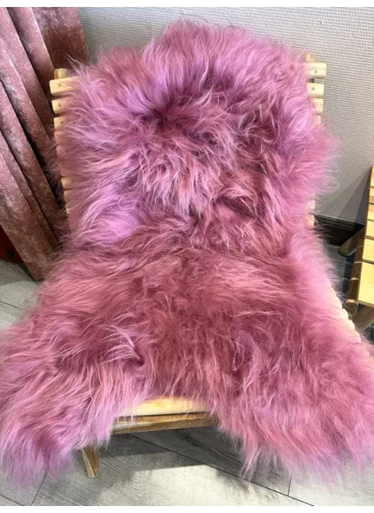 Icelandic Sheepskin Dyed