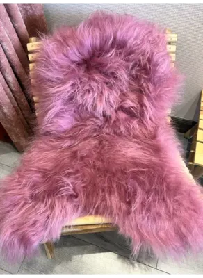 Icelandic Sheepskin Dyed
