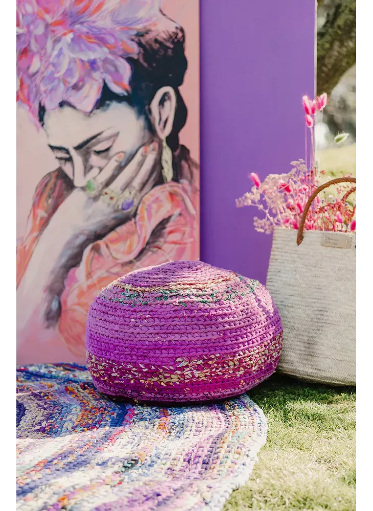Pouf Medium Purple