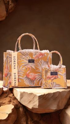 Isla Yellow Mini Tote Bag