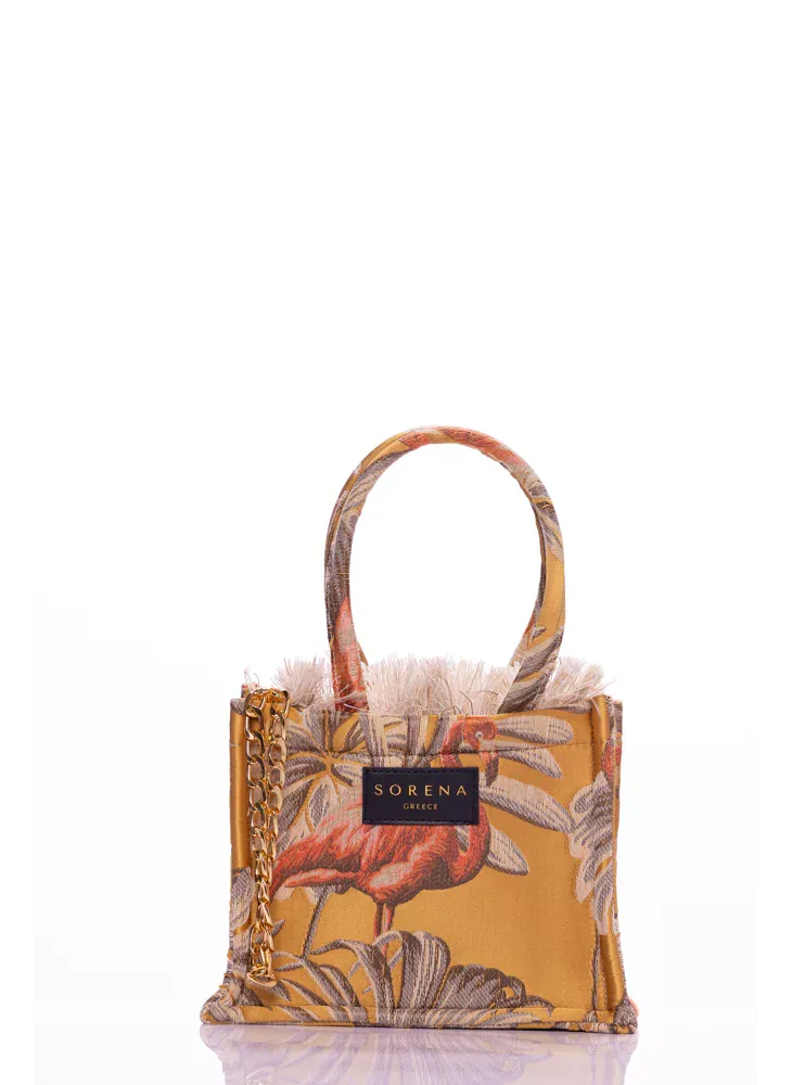 Isla Yellow Mini Tote Bag