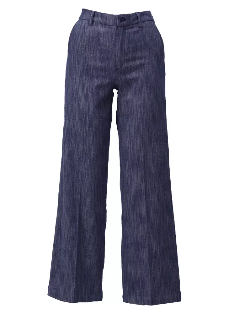 Jeans-look trousers