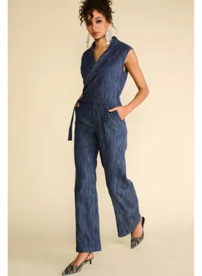 Jumpsuit in Jeans Look