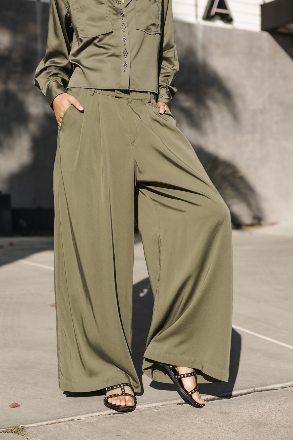 Paolina Silken Trousers