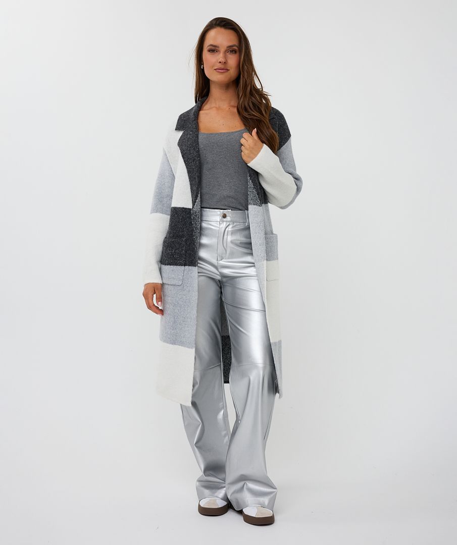 Cardigan long blocks