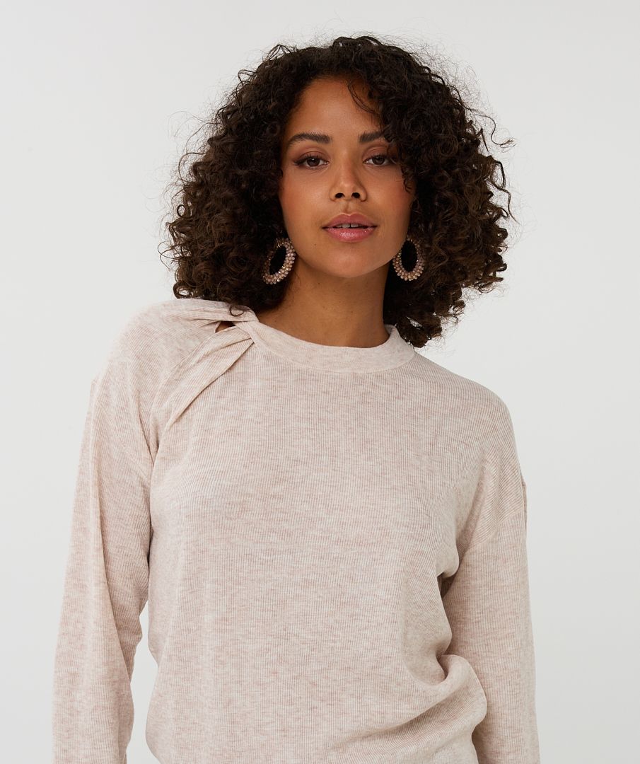 Sweater l/slve twist