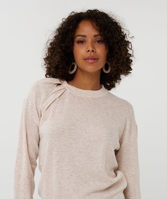 Sweater l/slve twist