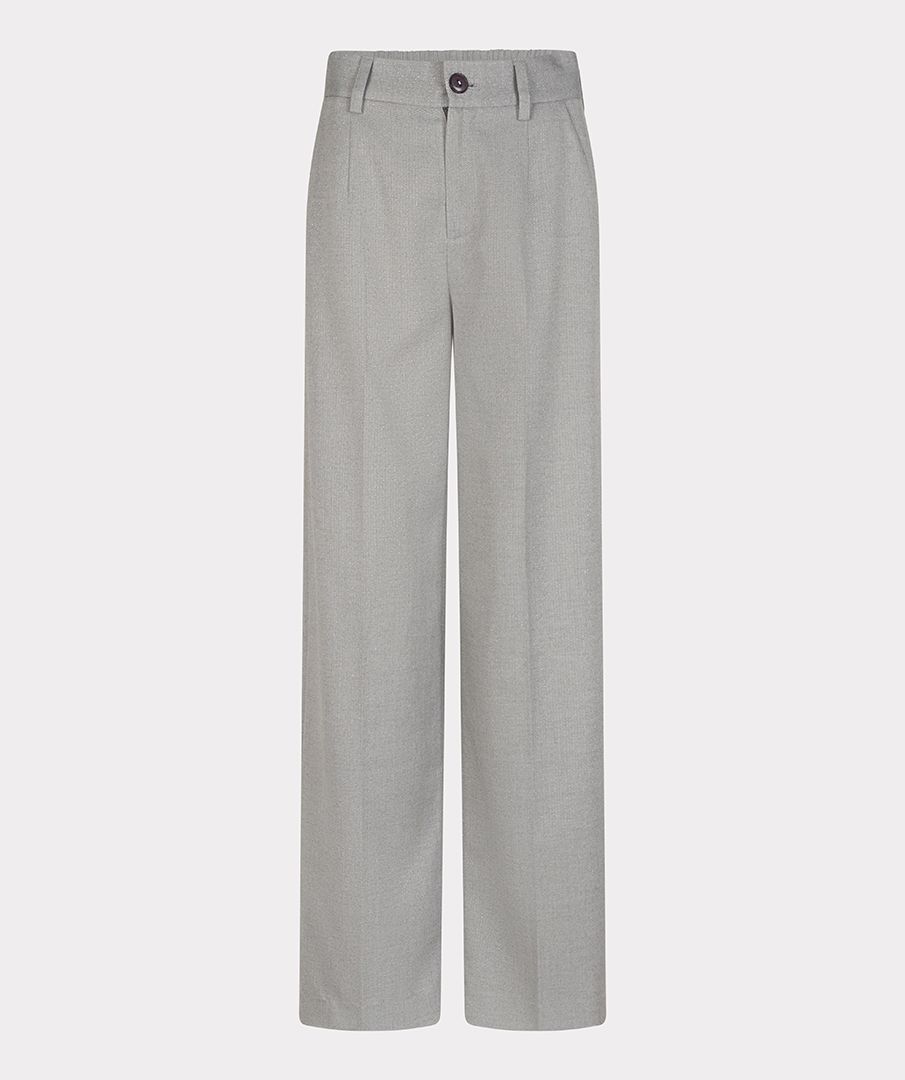 Trousers wide leg lurex