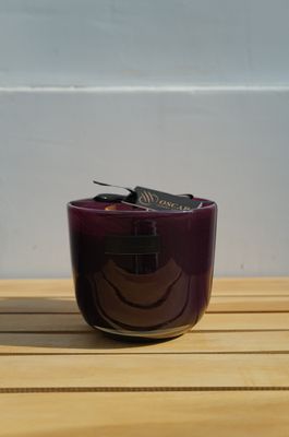 Barrel Candle - Aubergine - M