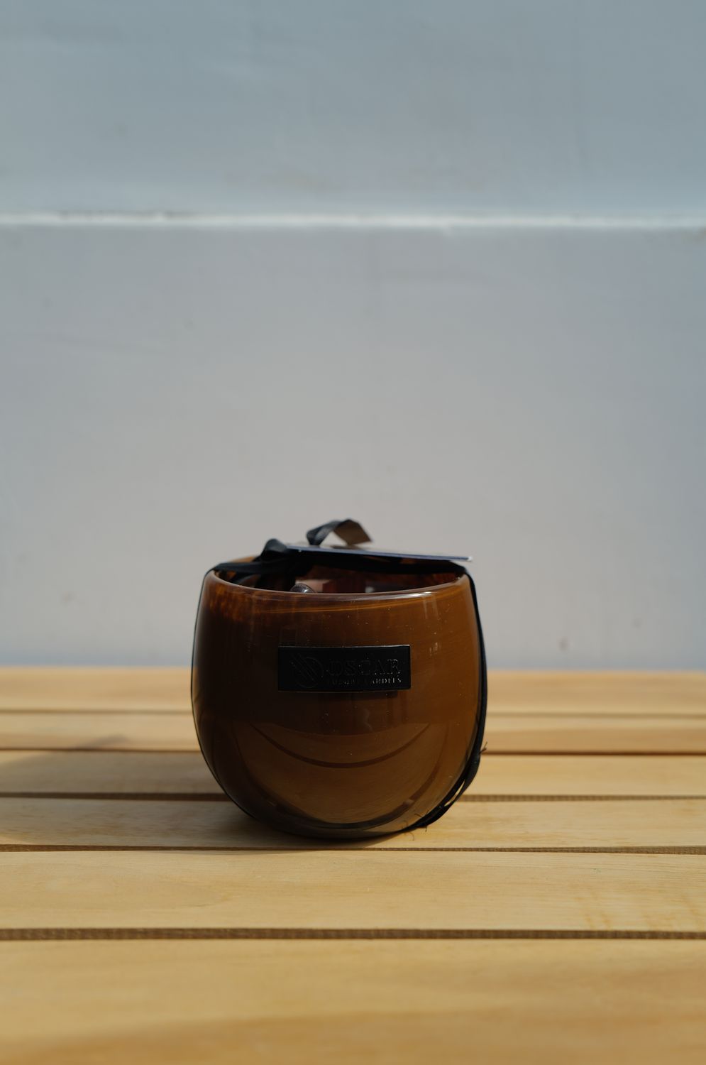 Barrel Candle - Brown - S