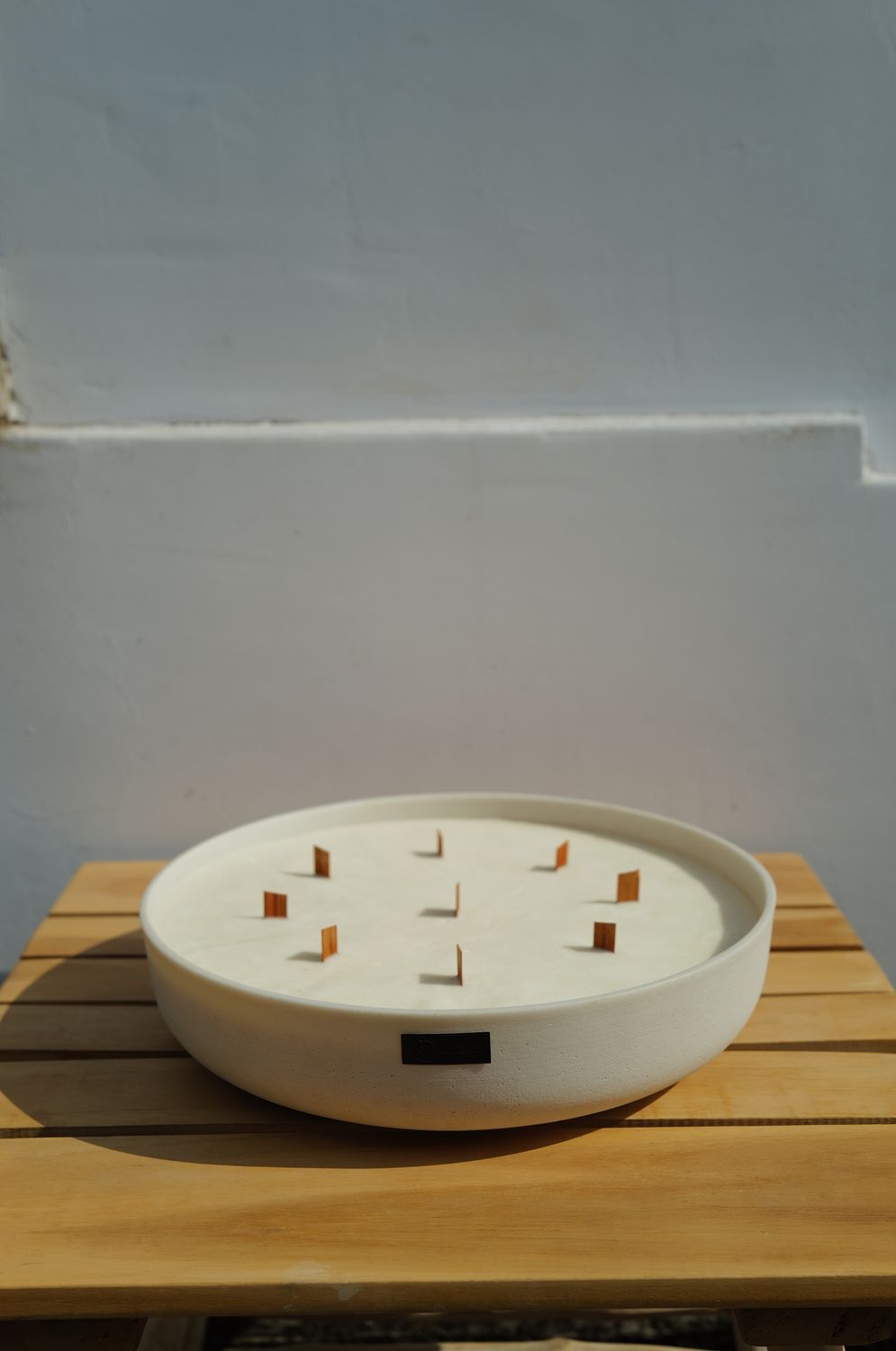 Candle Bowl XL 32x7cm in/outdoor
