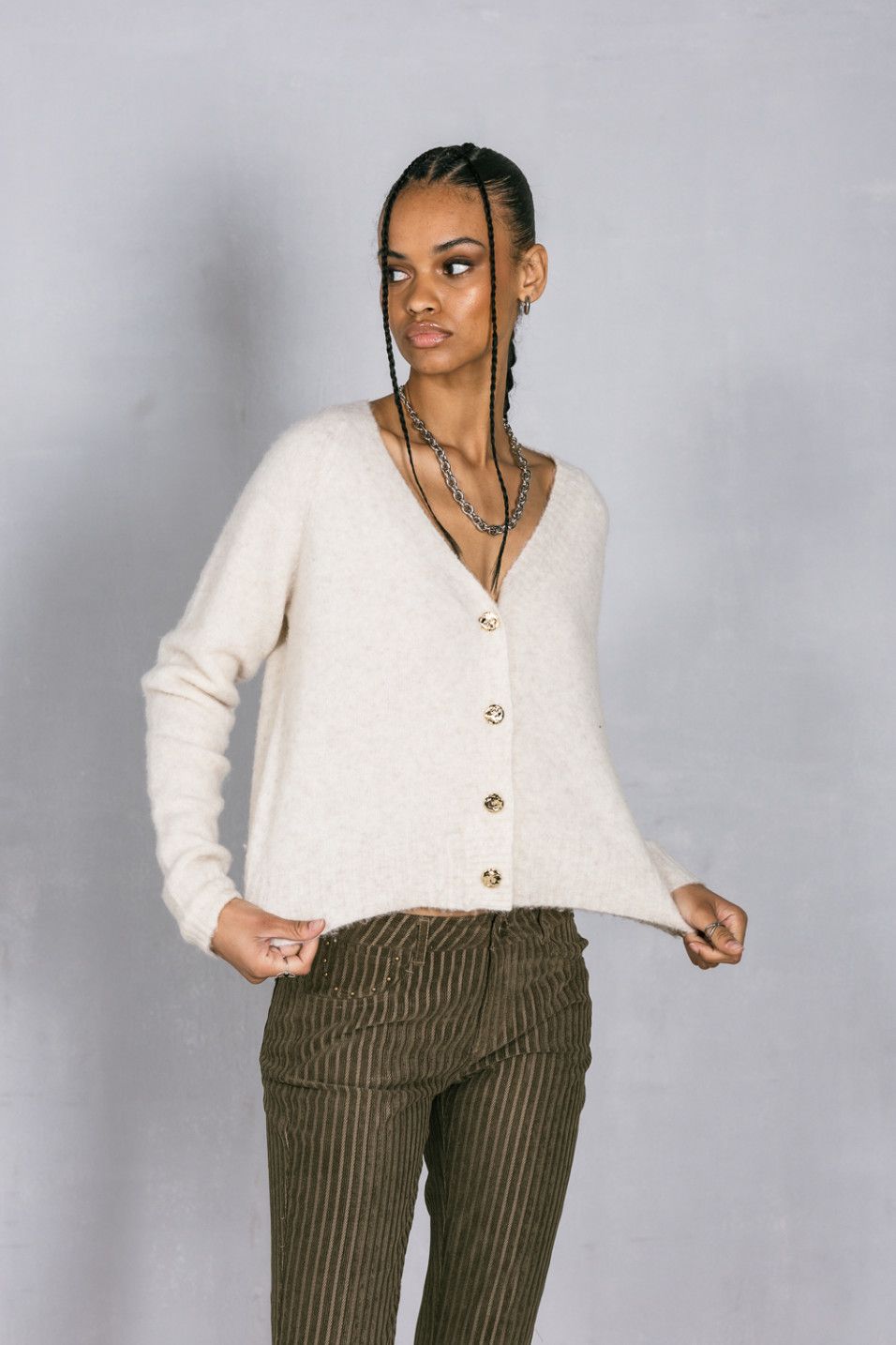 Cardigan Clarane Plain