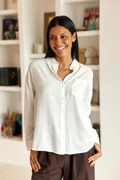 Chemisier ecru - Chanice