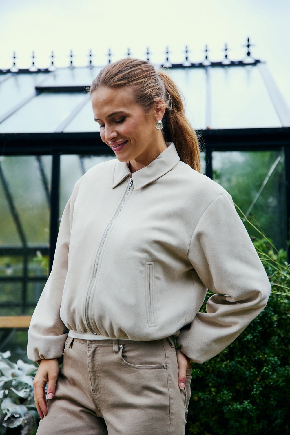 FQDUVA-JACKET - Fake Suede