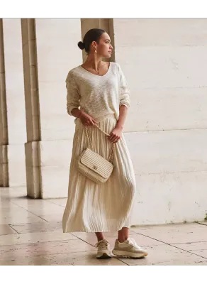 Skirt Plissé Changeant