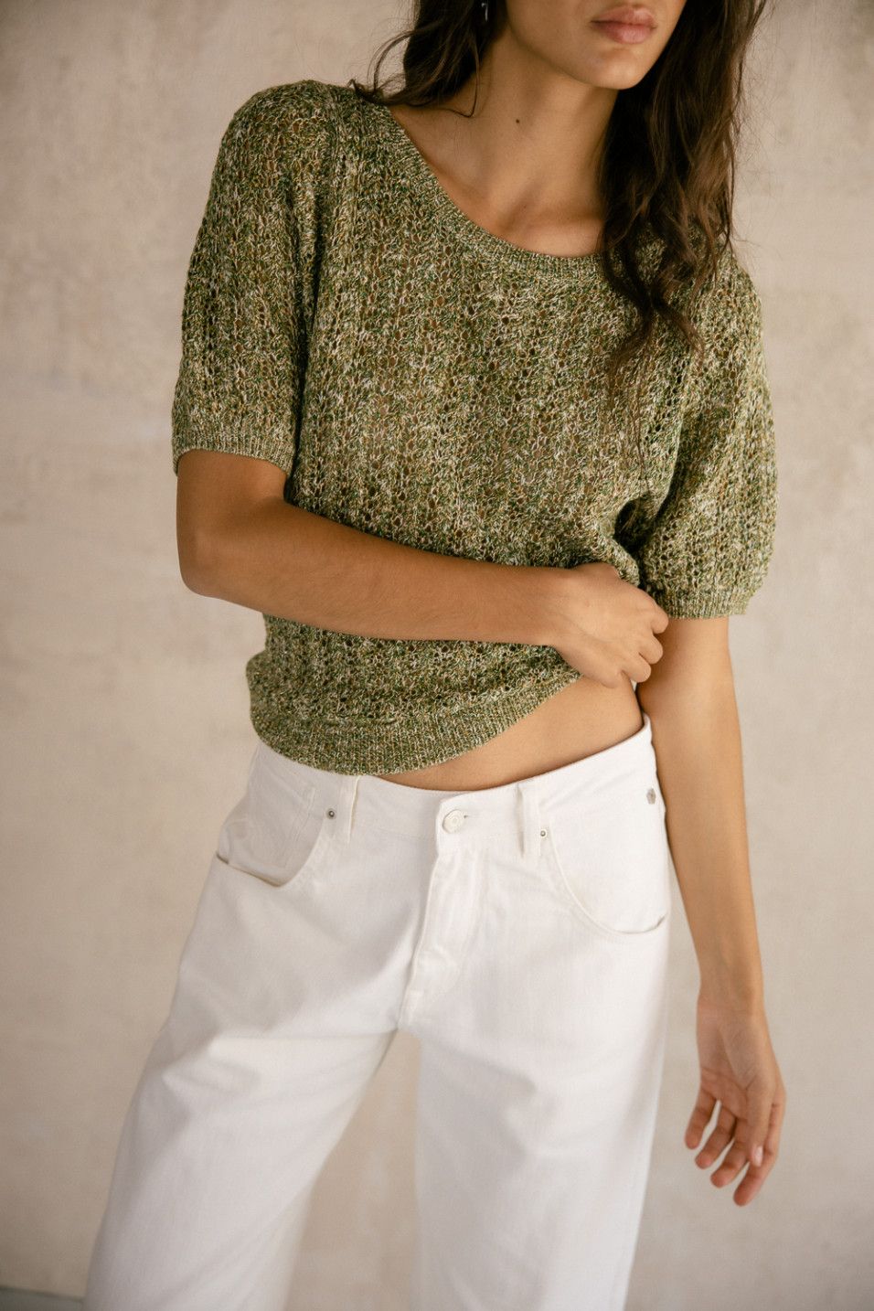 Peronelle Chiné Knit Wear