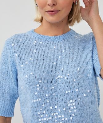 Sweater s/slve sequins