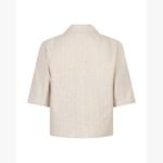 Blazer Linen/Visco Pinstripe