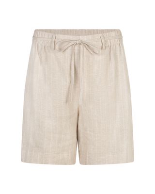 Cami Short Linen/Visco Pinstripe
