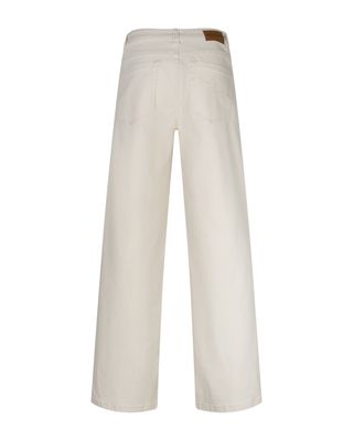 Colette &amp; belt washed twill broek