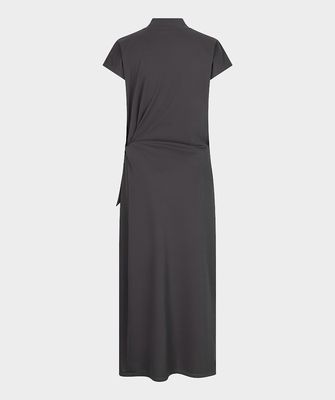 Dress long waist detail