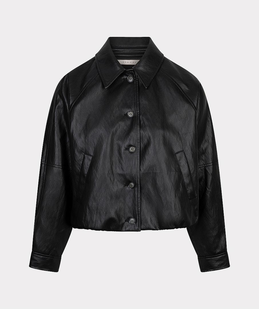 Jacket balloon PU crinkle