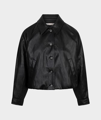 Jacket balloon PU crinkle