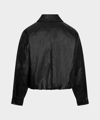 Jacket balloon PU crinkle