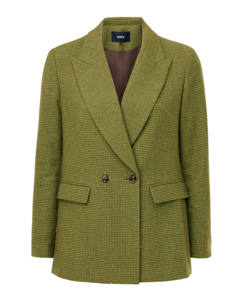 Wool Vichy Check Blazer