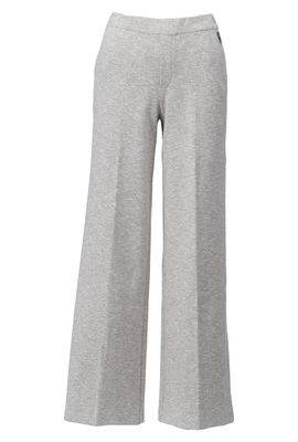 Broek met gespikkeld motief