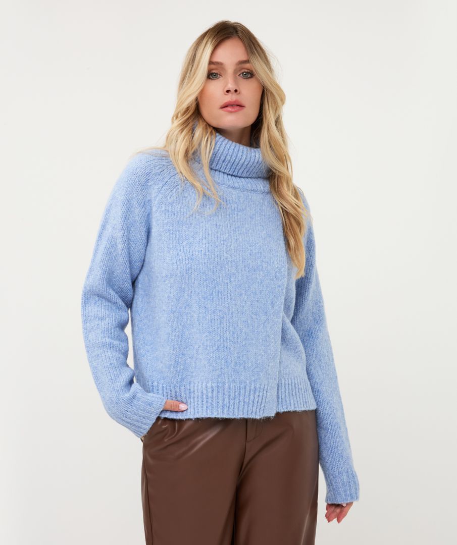 Sweater open big col